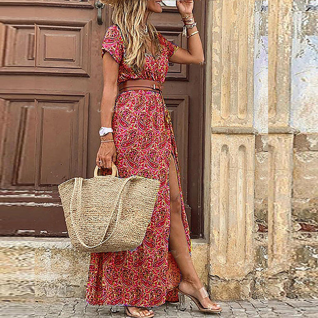 Trude — Boho Flowing Dress