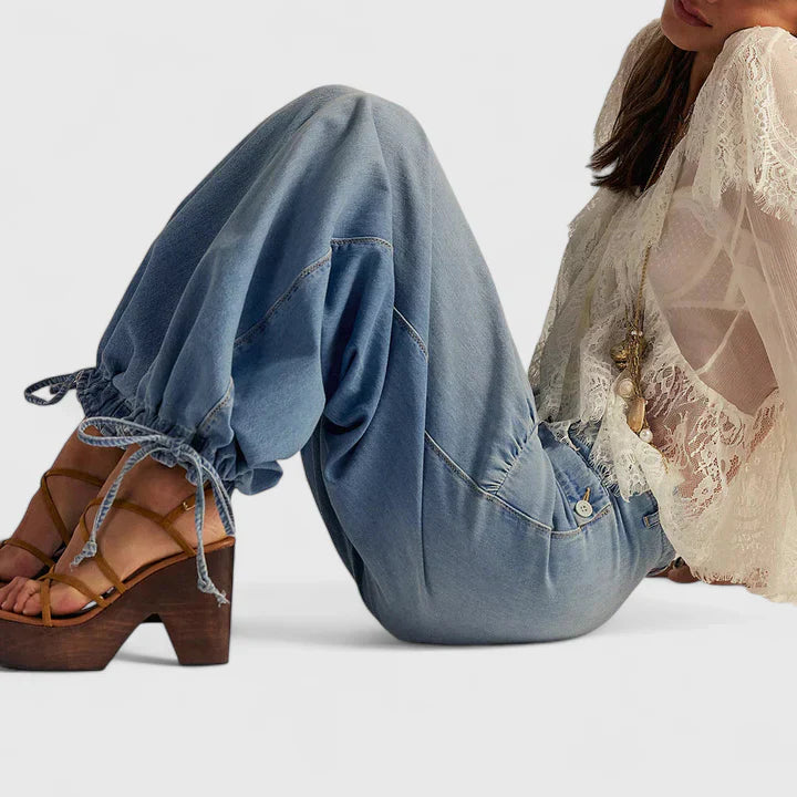 Lani — Pleated Wide-Leg Trousers