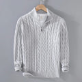 Ross — Combed Cotton Knit Sweater