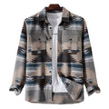 Thatcher — Men's Wool-Blend Southwestern Overshirt