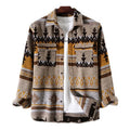 Thatcher — Men's Wool-Blend Southwestern Overshirt