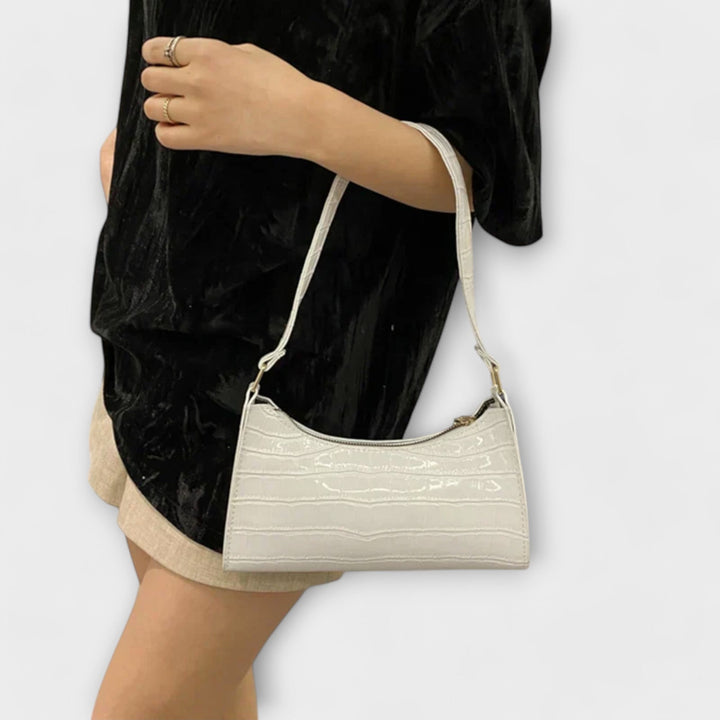 Glossy Leather Tote
