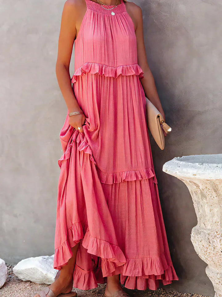 Gabriella — Tiered Ruffle Summer Maxi