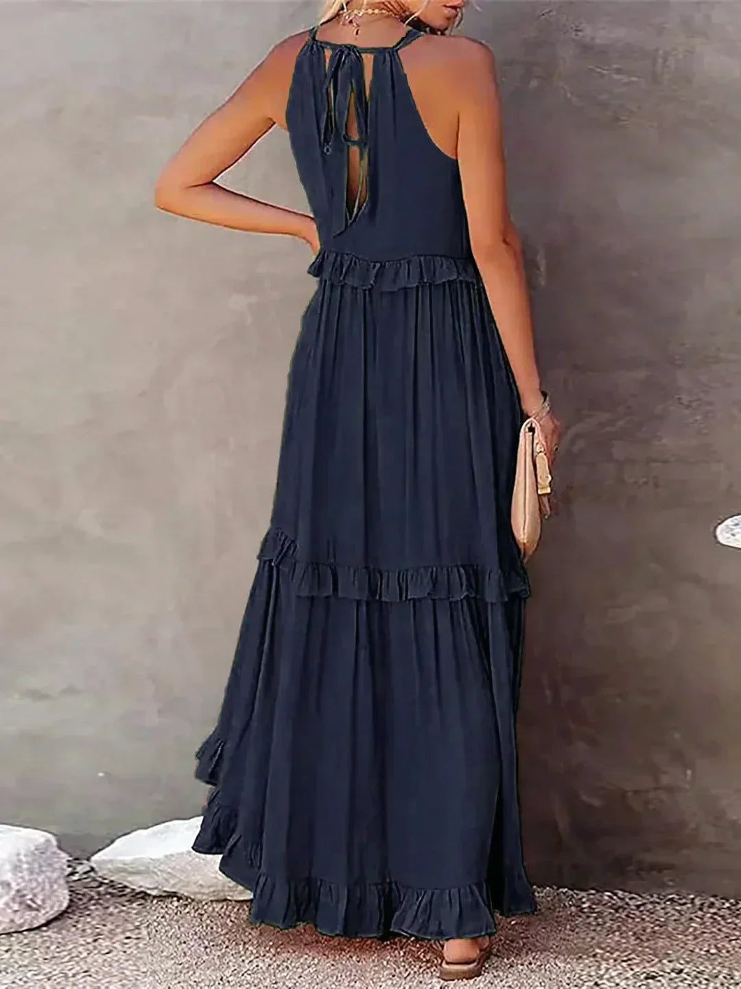 Gabriella — Tiered Ruffle Summer Maxi