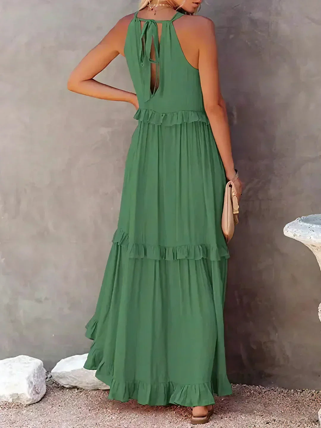 Gabriella — Tiered Ruffle Summer Maxi