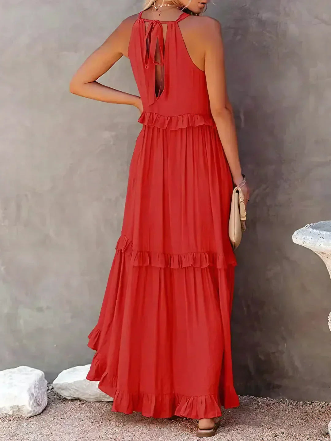 Gabriella — Tiered Ruffle Summer Maxi