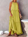 Gabriella — Tiered Ruffle Summer Maxi
