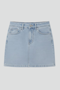 Juno — Denim Mini Skirt