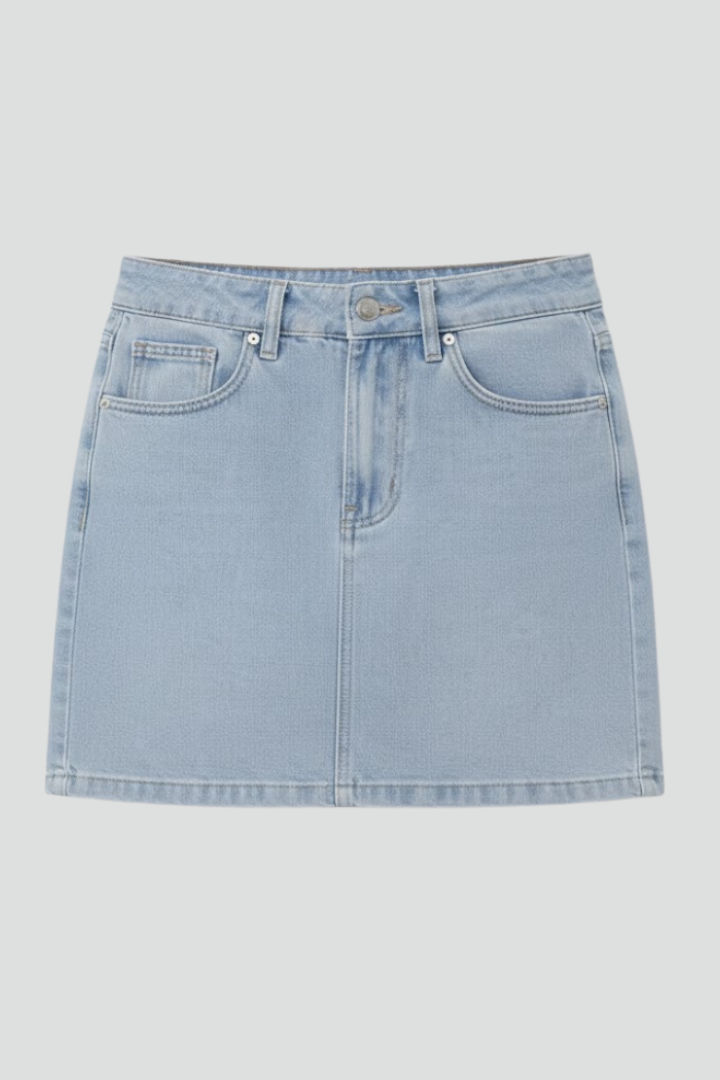 Juno — Denim Mini Skirt