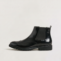 Otto — Men's Brogue Chelsea Slip-On Boots
