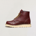 Casper — Men's Moc-Toe Leather Lace-Up Work Boots