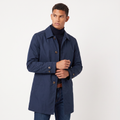 Men's Single-Breasted Mid-Length Trench Coat — Roland