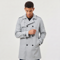 Franklin — Men's Double-Breasted Trench Coat