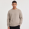Arne — Men's Loose-Fit Textured Crew Sweater