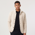 Conrad — Men's Stand-Collar Button Knit Cardigan
