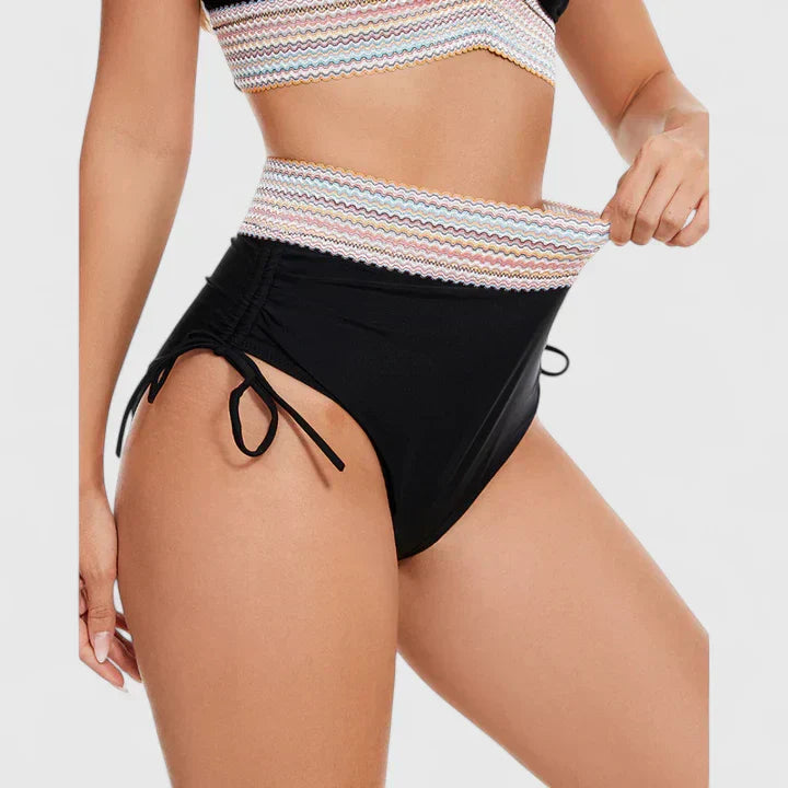 Arabella — V-Neck Halter High-Waisted Bikini
