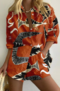 Marisol — Printed Shirt Summer Co-Ord Set