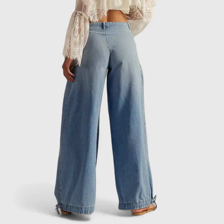 Lani — Pleated Wide-Leg Trousers