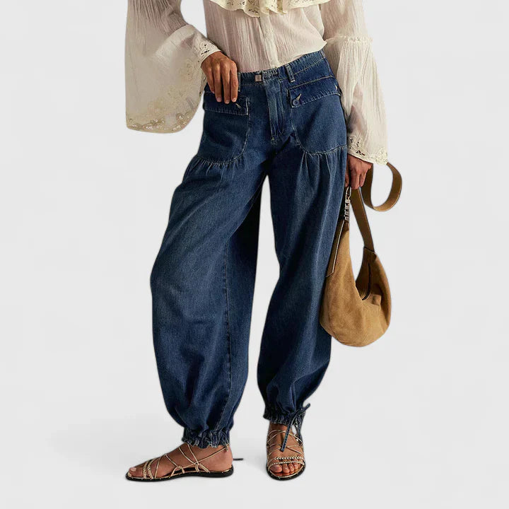 Lani — Pleated Wide-Leg Trousers