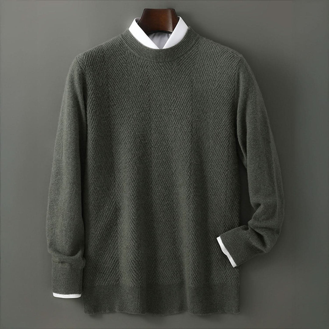 Emerson — Fine-Knit Crew Sweater