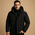 Bexley — Men’s Waterproof Hooded Baffle Puffer