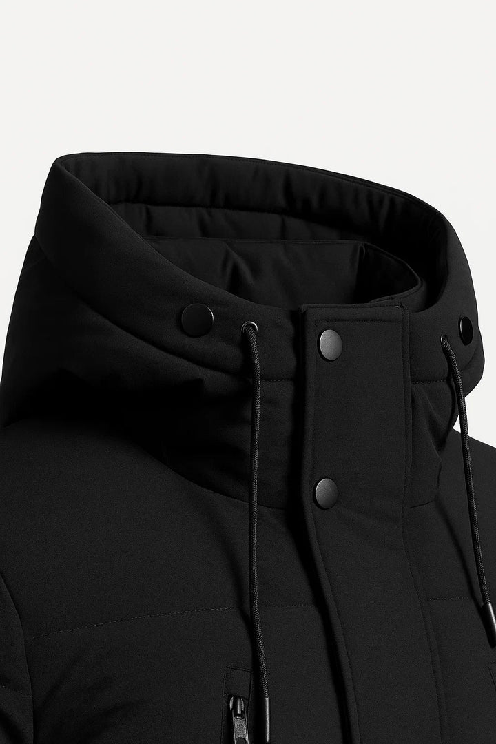 Brooks — Men’s Hooded Insulated Longline Puffer
