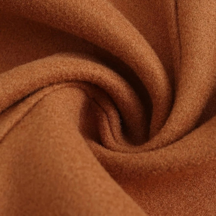 Nolan — Men’s Minimalist Stand-Collar Wool Coat