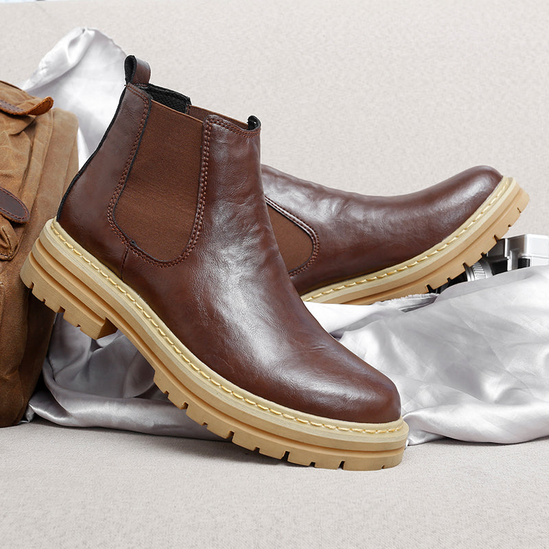 Cassian — Men’s Platform Chelsea Boots