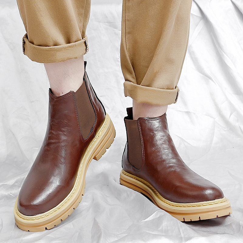 Cassian — Men’s Platform Chelsea Boots