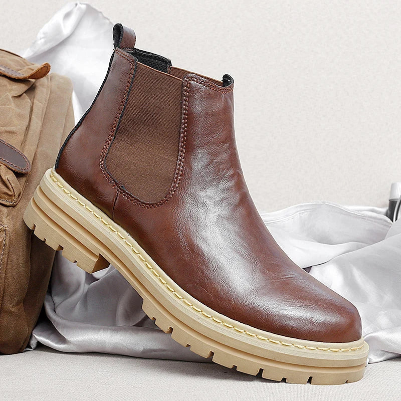 Cassian — Men’s Platform Chelsea Boots