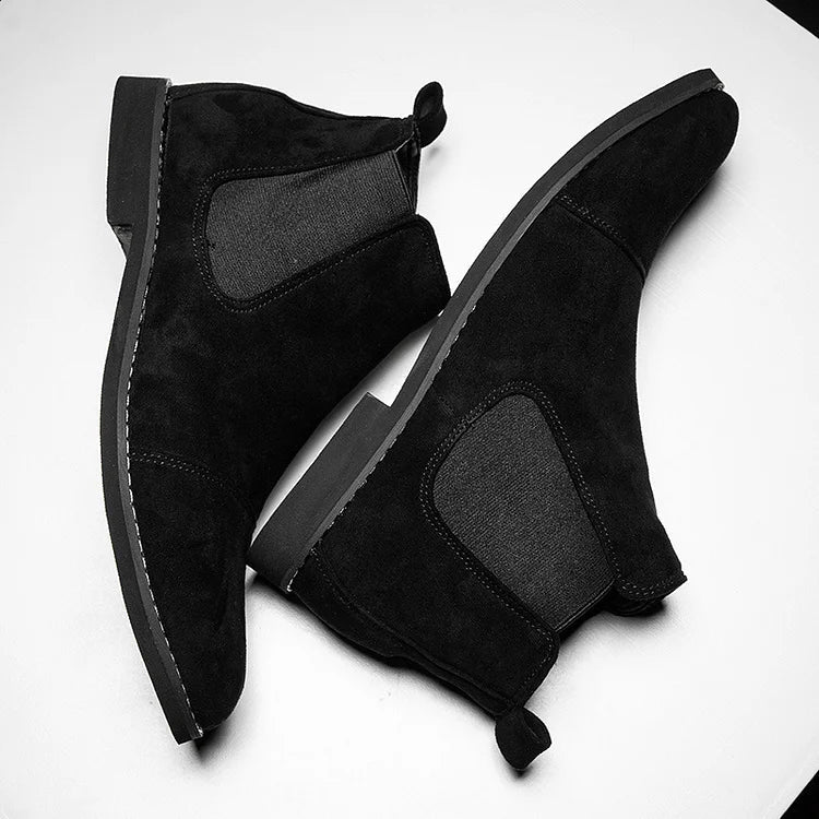 Bram — Men’s Suede-Effect Chelsea Boots