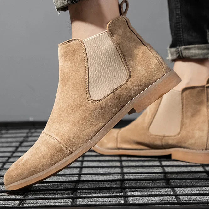 Bram — Men’s Suede-Effect Chelsea Boots