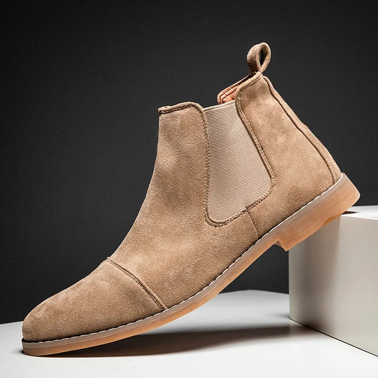 Bram — Men’s Suede-Effect Chelsea Boots