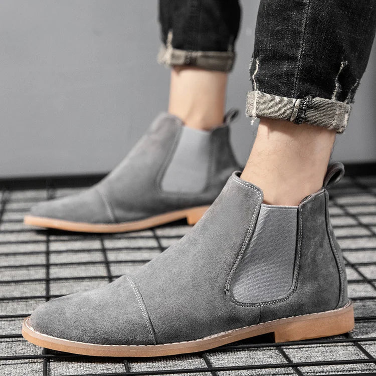Bram — Men’s Suede-Effect Chelsea Boots