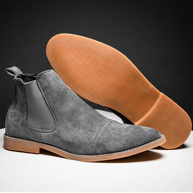 Bram — Men’s Suede-Effect Chelsea Boots