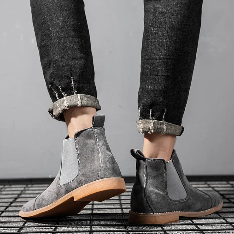 Bram — Men’s Suede-Effect Chelsea Boots