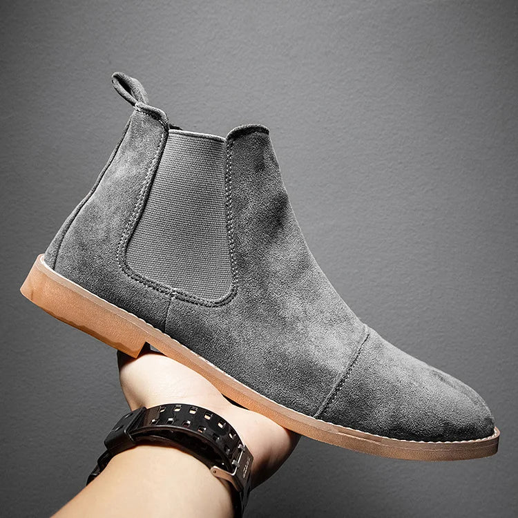 Bram — Men’s Suede-Effect Chelsea Boots