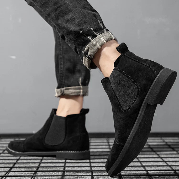 Bram — Men’s Suede-Effect Chelsea Boots
