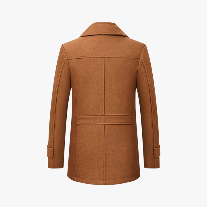 Stanton — Men’s Layered-Collar Slim Trench Coat