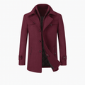Stanton — Men’s Layered-Collar Slim Trench Coat