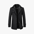 Stanton — Men’s Layered-Collar Slim Trench Coat
