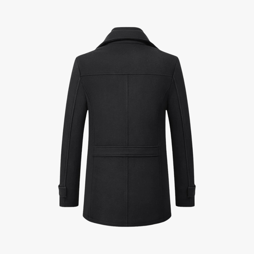 Stanton — Men’s Layered-Collar Slim Trench Coat