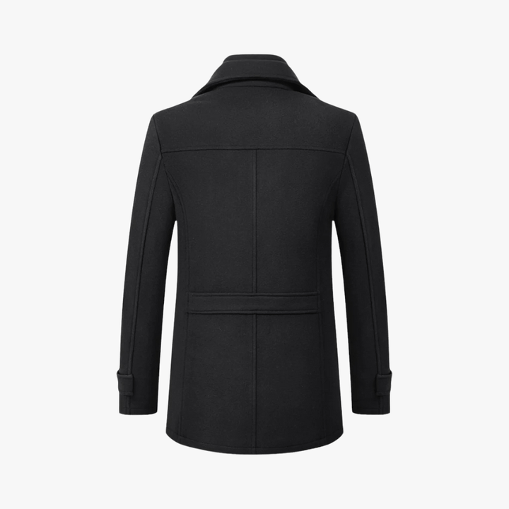 Stanton — Men’s Layered-Collar Slim Trench Coat