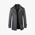 Stanton — Men’s Layered-Collar Slim Trench Coat