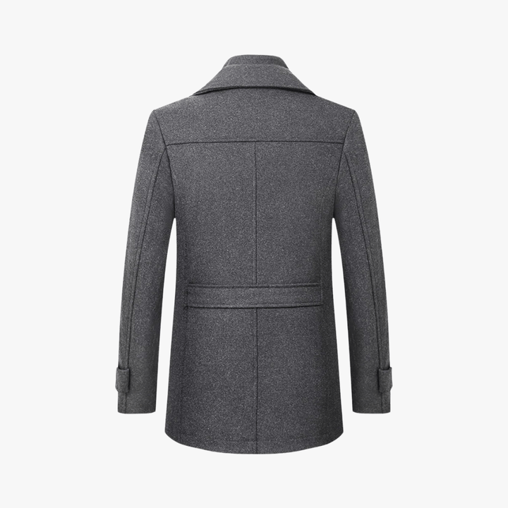 Stanton — Men’s Layered-Collar Slim Trench Coat