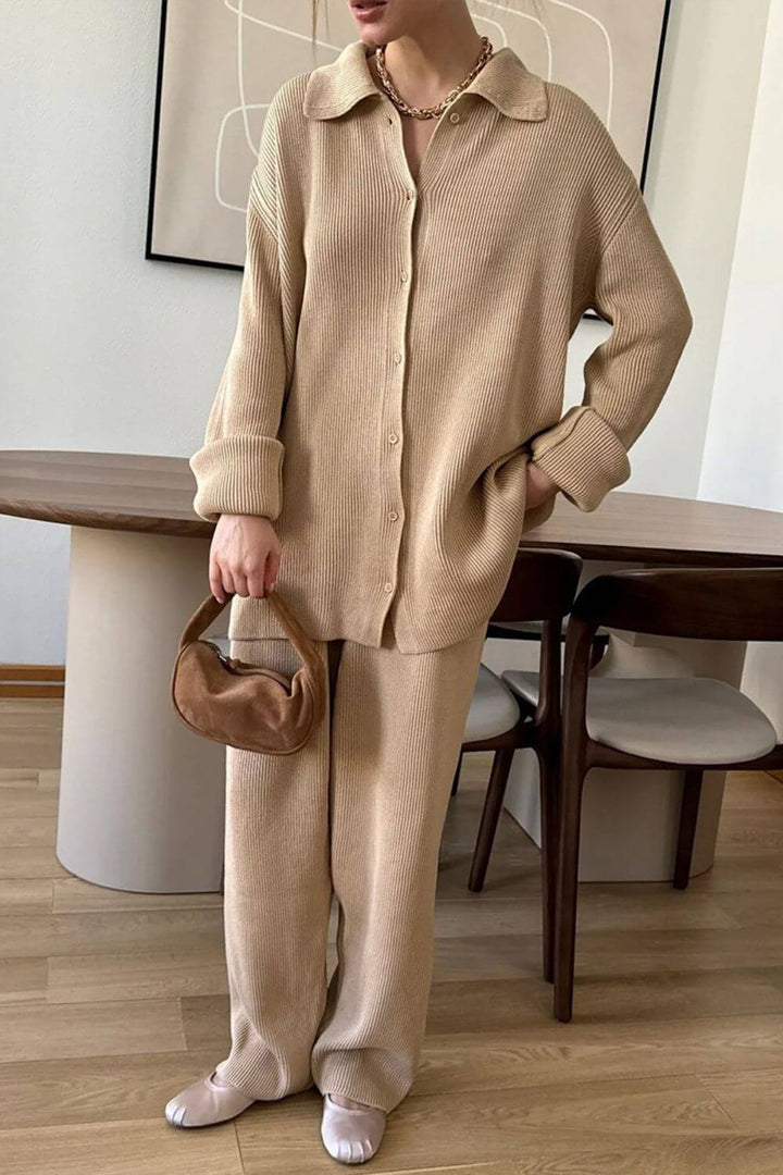 Mika — Oversized Viscose Trouser Set