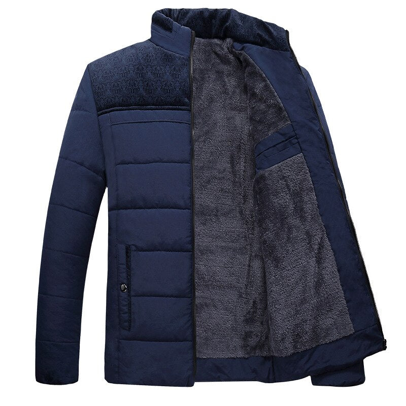Reeves — Men’s Fleece-Lined Padded Puffer Jacket