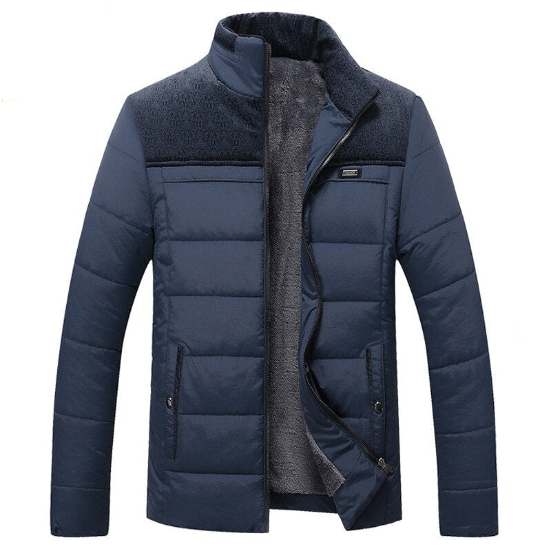 Reeves — Men’s Fleece-Lined Padded Puffer Jacket