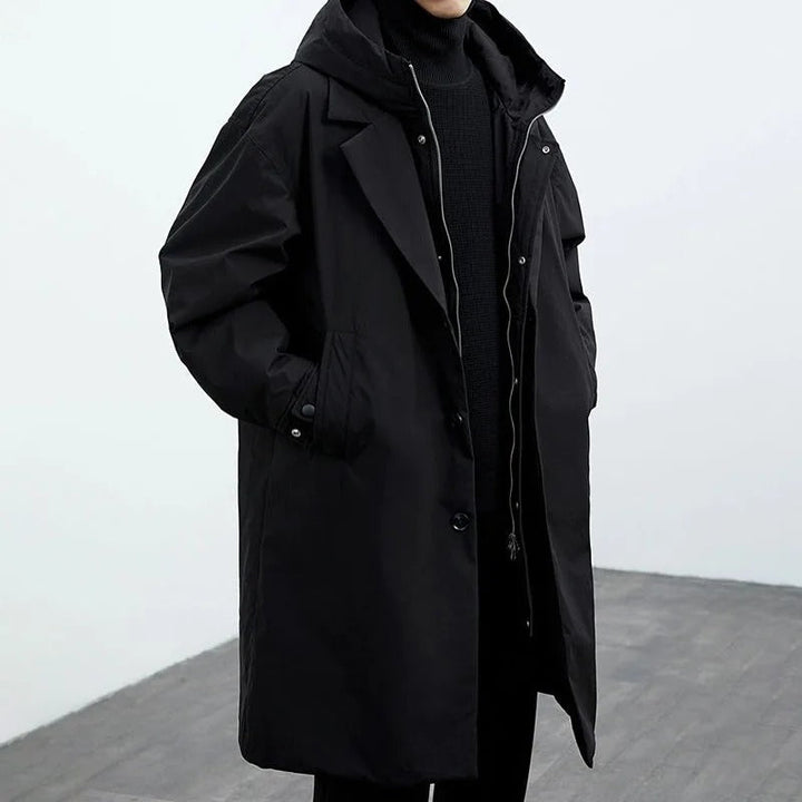 Wexford — Men’s Waterproof Hooded Longline Trench
