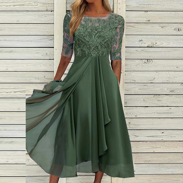 Ottilia — Lace Party Dress